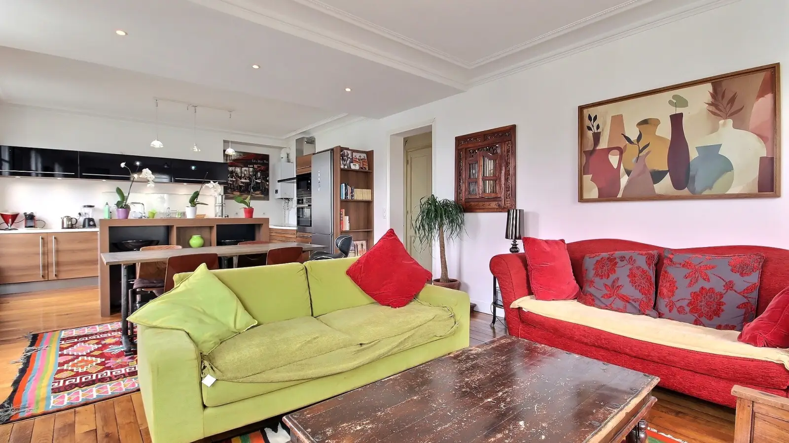 Flat Rue Bachaumont in Paris