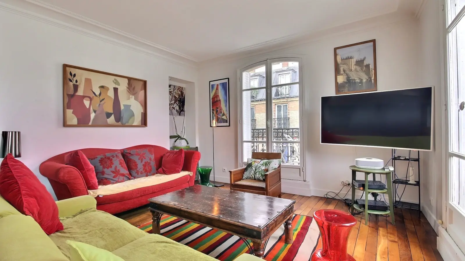 Flat Rue Bachaumont in Paris