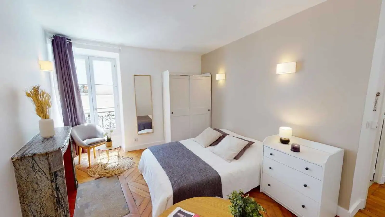 Chambre Rue Abel-Truchet à Paris