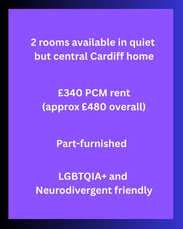 Room Railway Street in Cardiff