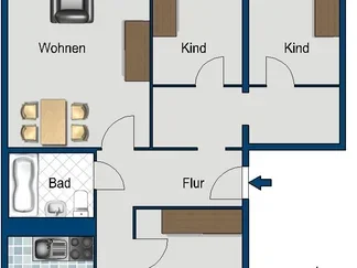 Wohnung Falkenhorst in Potsdam
