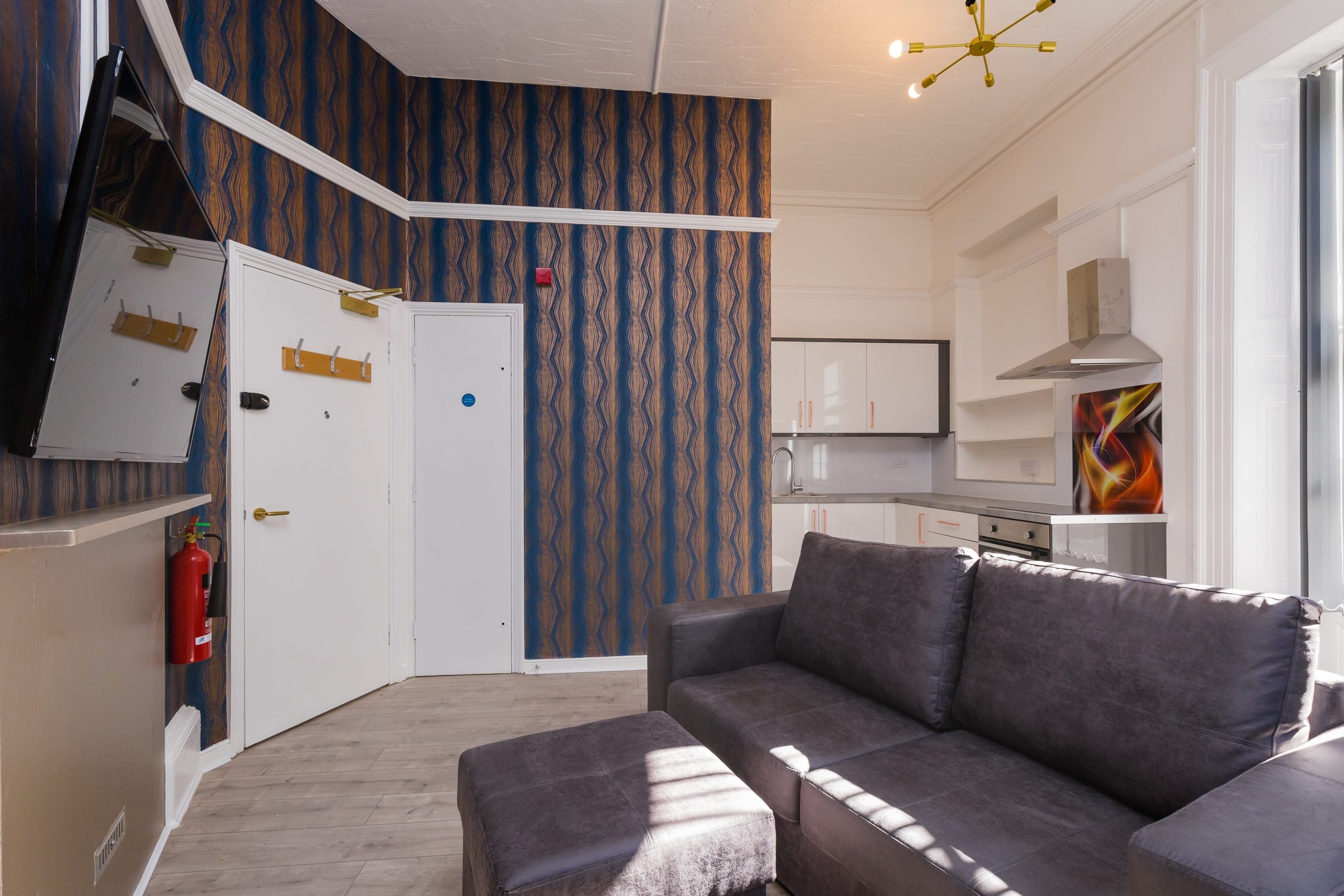 Flat Leazes Terrace in Newcastle upon Tyne