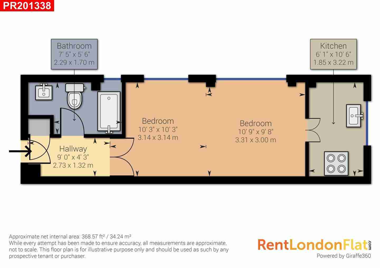 Flat The Dene in Greater London