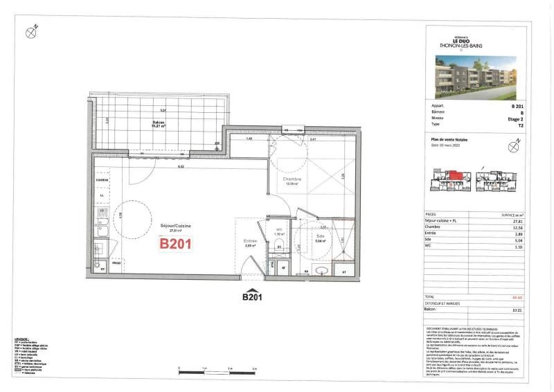 Appartement Boulevard de la Corniche à Thonon-les-Bains