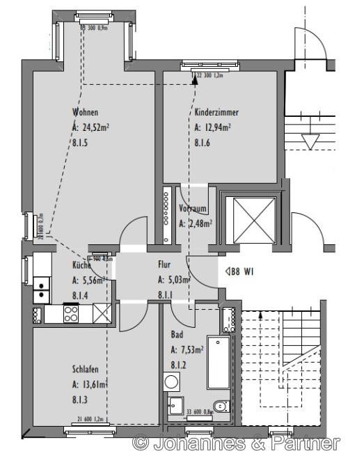 Wohnung Schlesischer Platz in Dresden