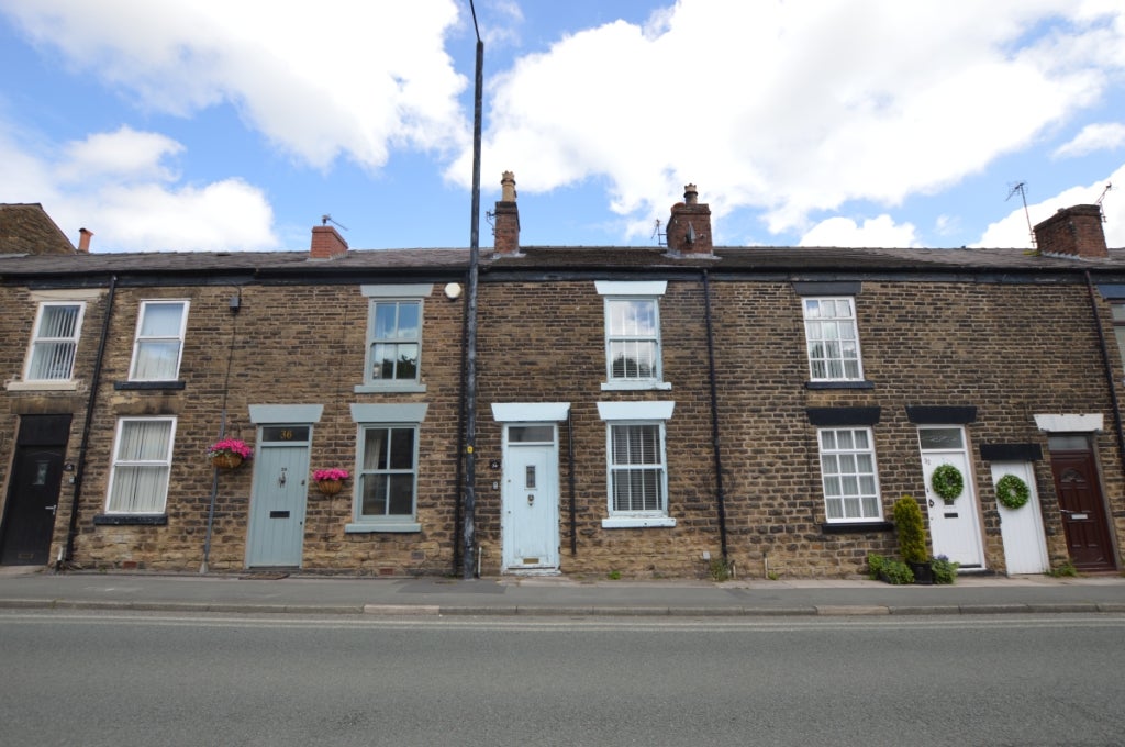 House School Lane in West Lancashire