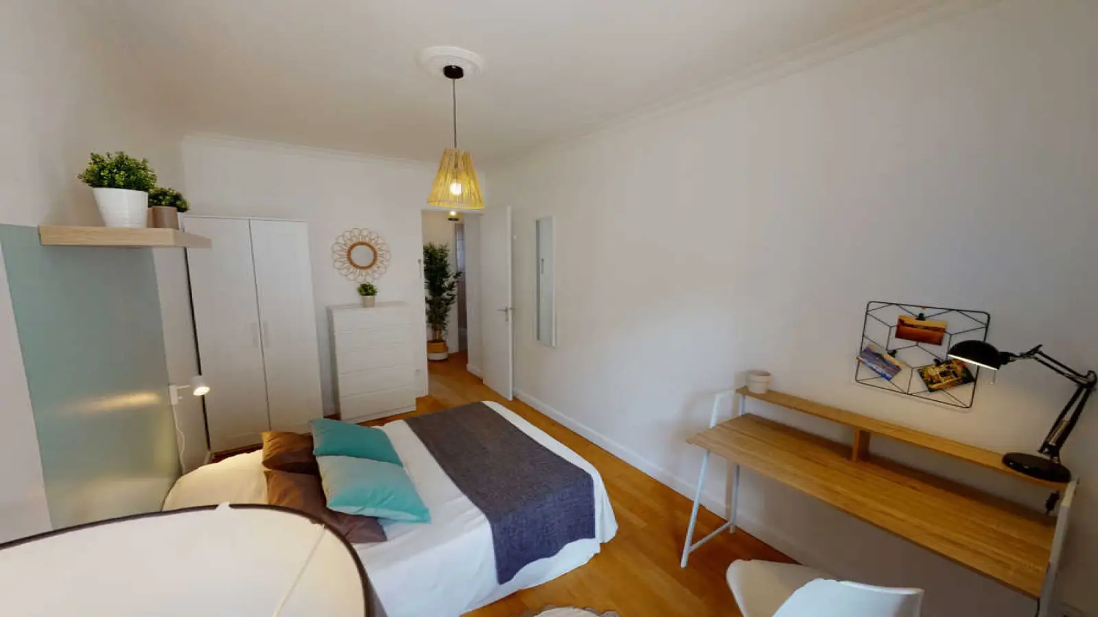 Chambre Rue Baraban à Lyon