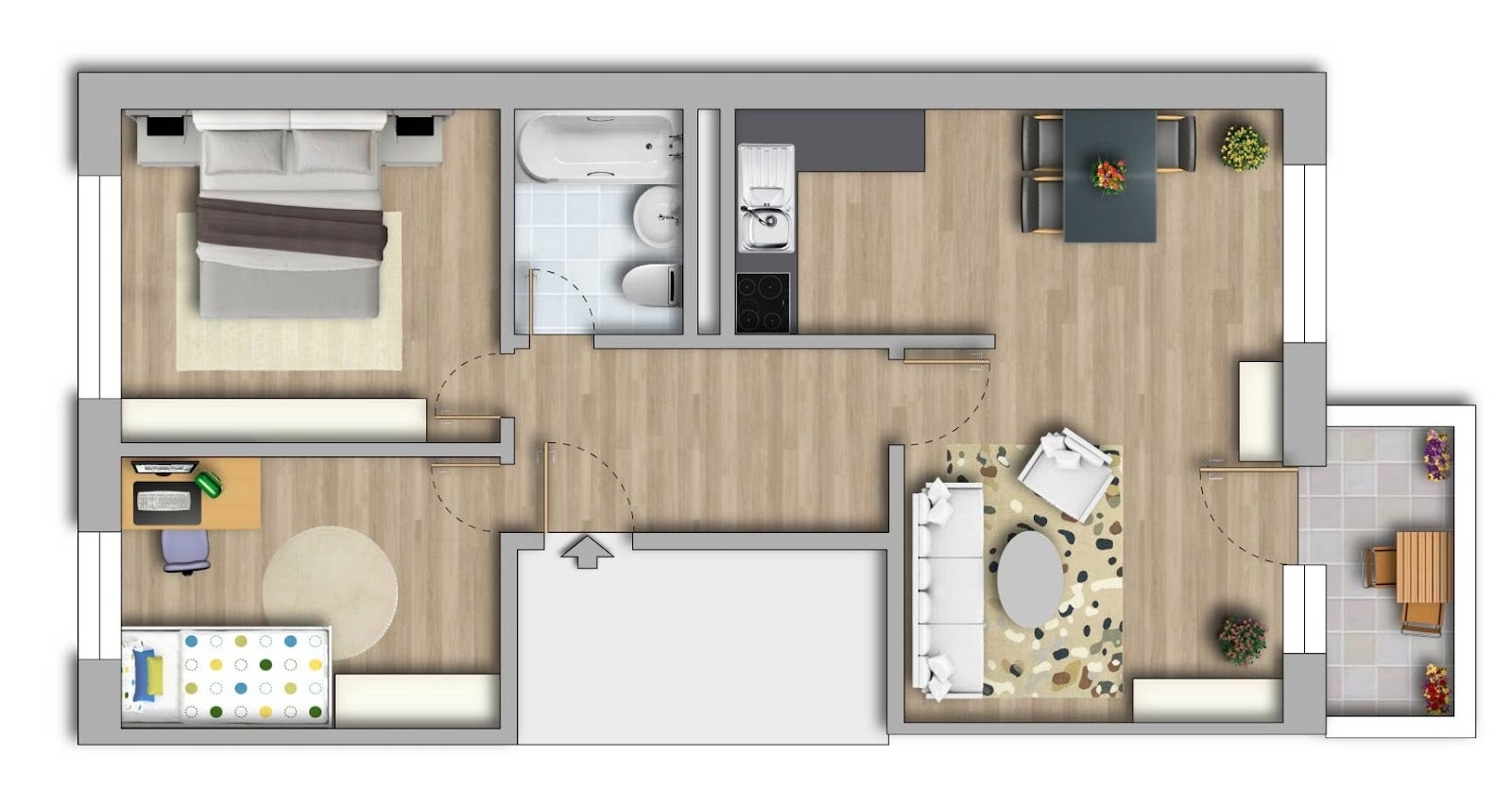 Wohnung Zur Saaleaue in Halle (Saale)