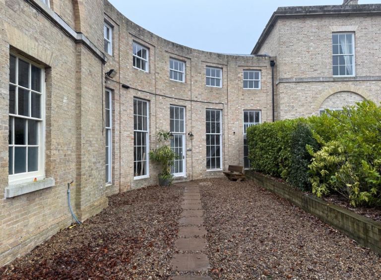 Flat Bungay Road in East Suffolk