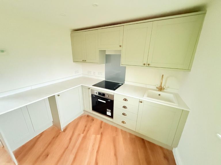 Flat Bungay Road in East Suffolk