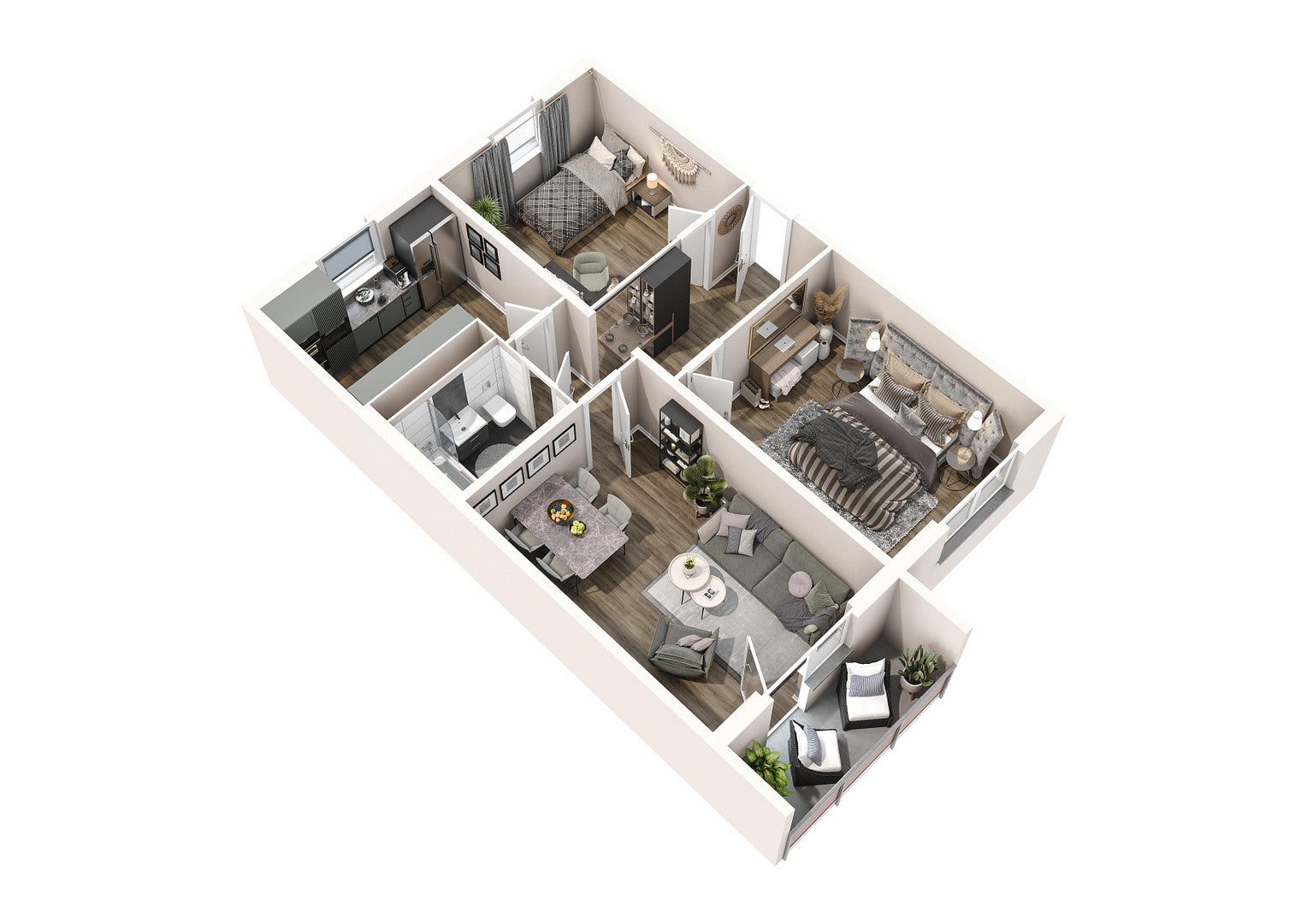 Wohnung Walddrehna Pilzheide in Walddrehna