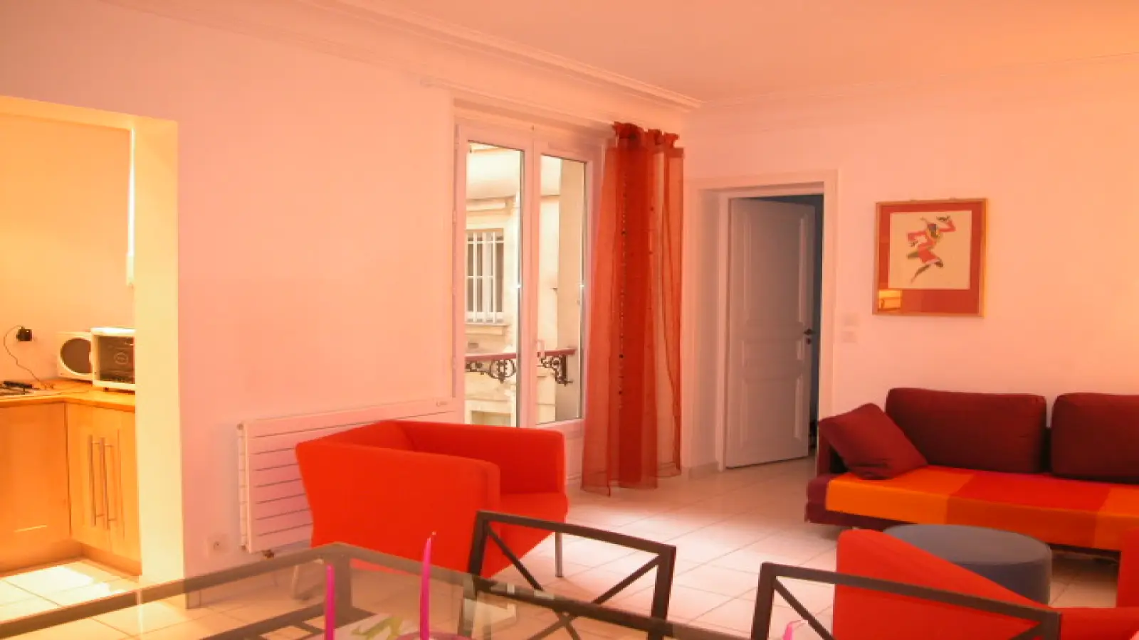 Flat Rue de Clignancourt in Paris