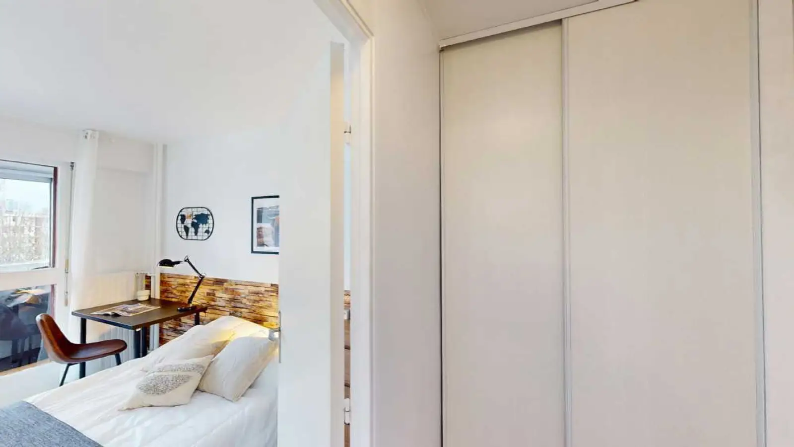 Chambre Esplanade Charles de Gaulle à Nanterre