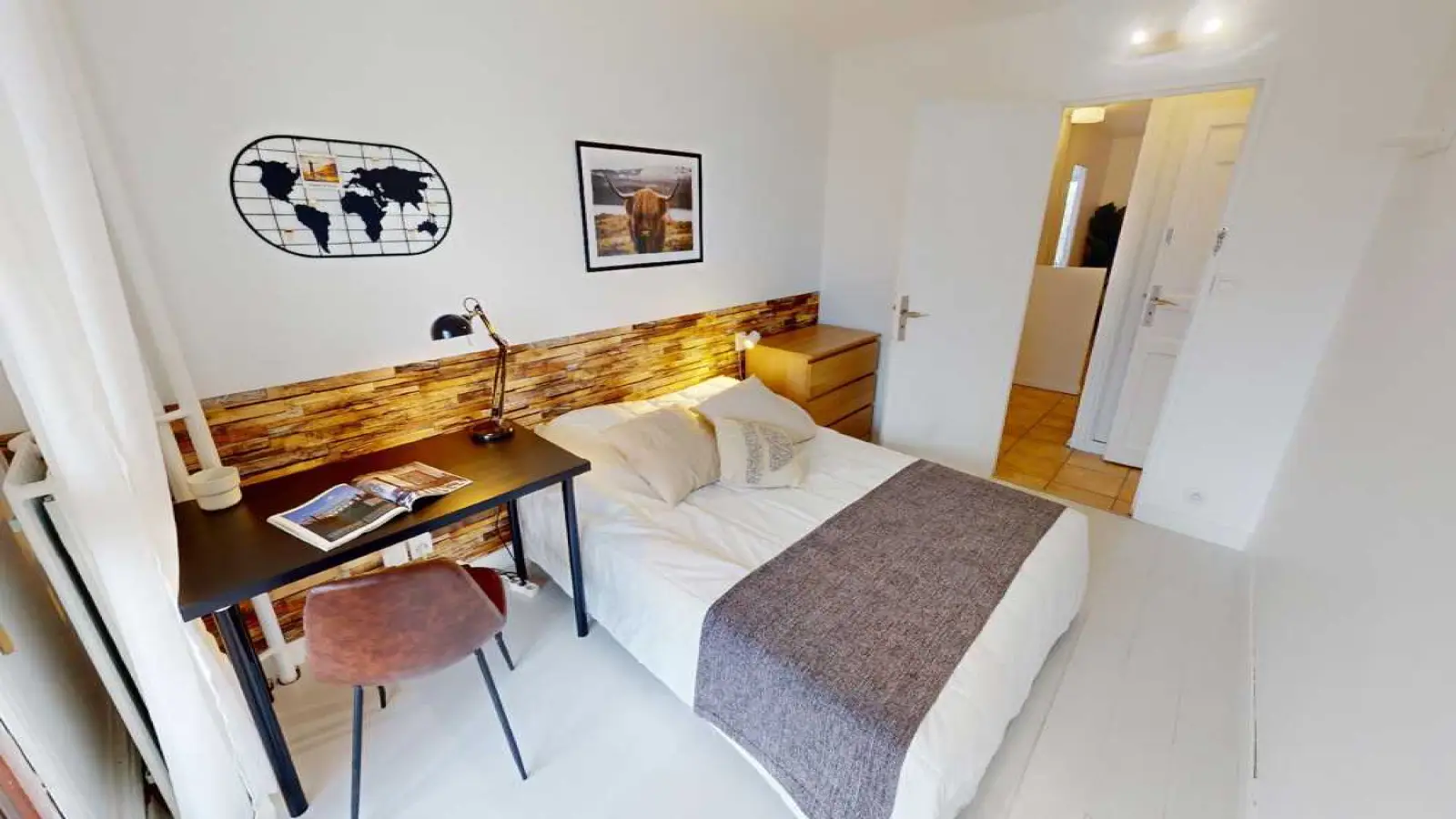 Chambre Esplanade Charles de Gaulle à Nanterre
