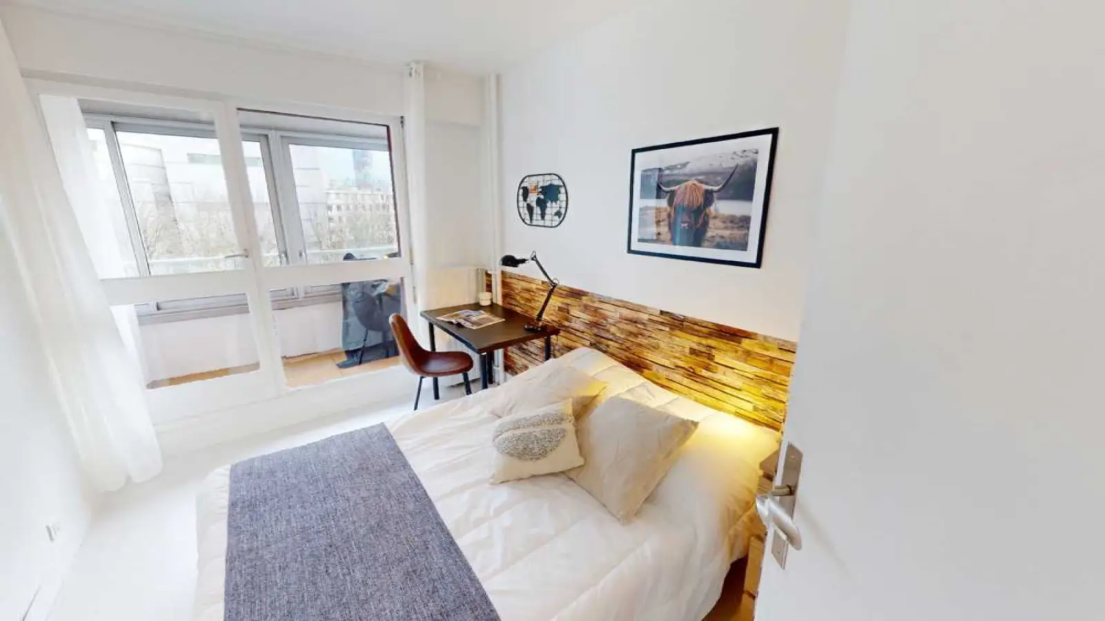 Chambre Esplanade Charles de Gaulle à Nanterre