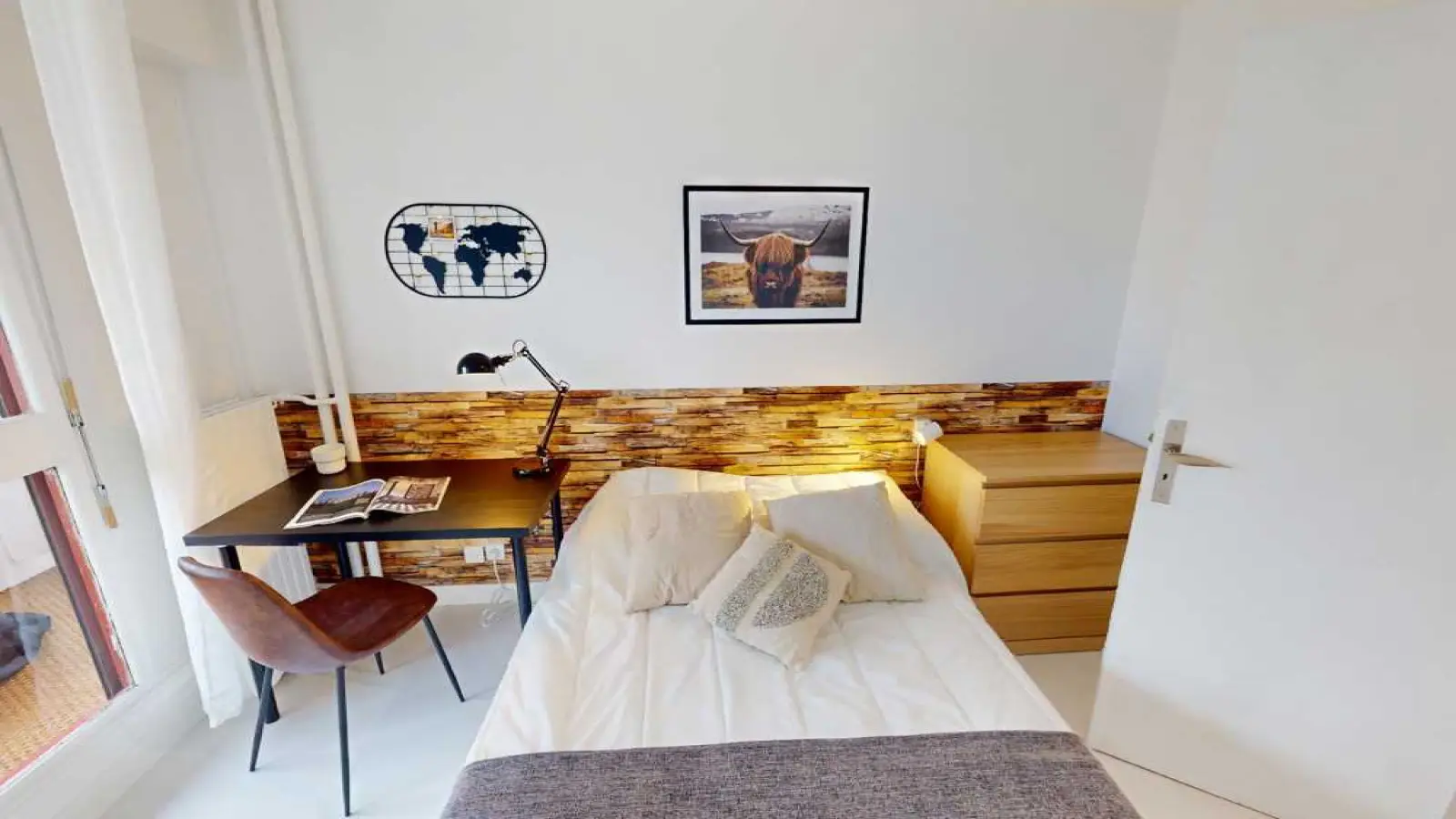 Chambre Esplanade Charles de Gaulle à Nanterre