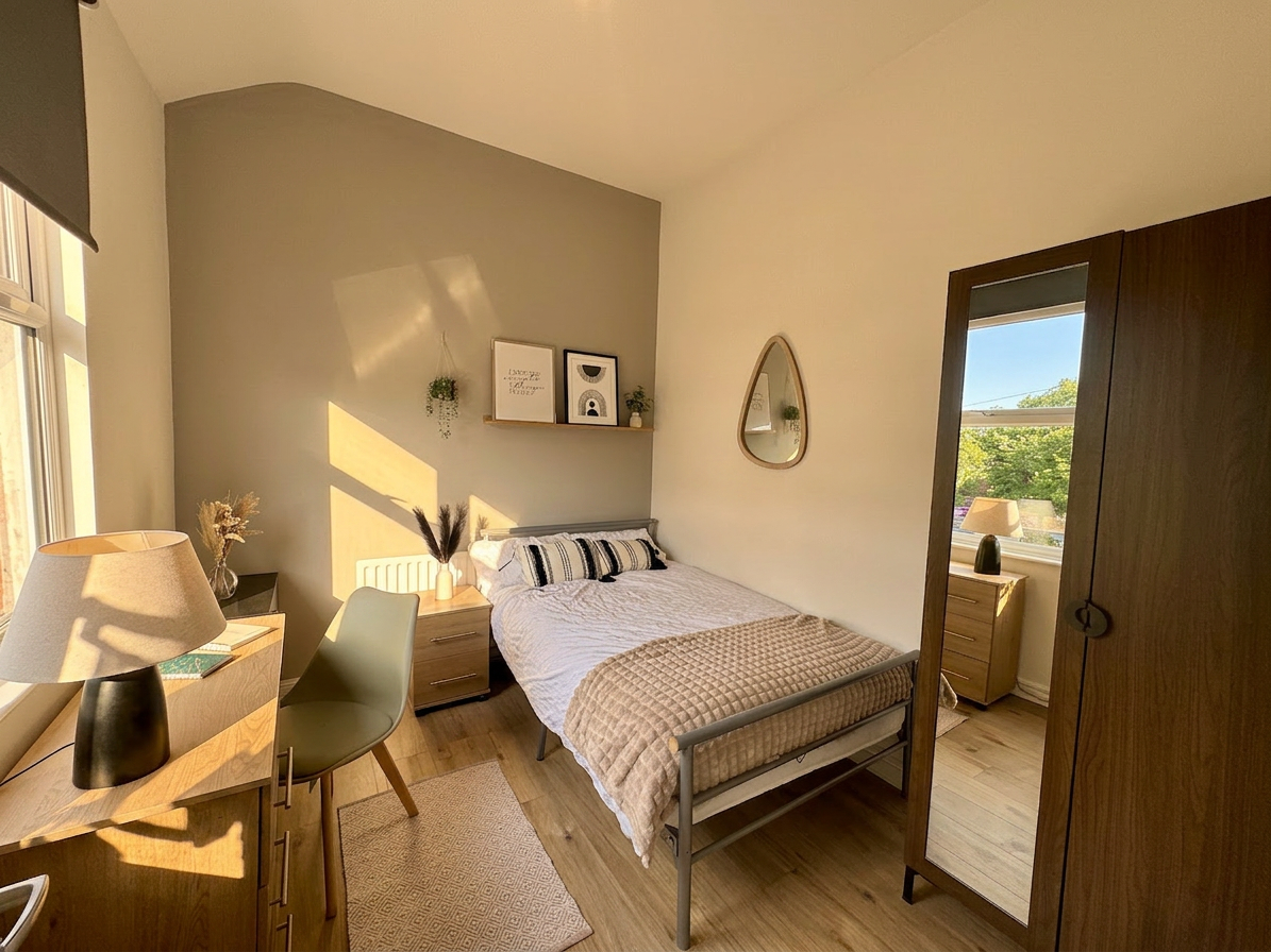 Flat Peveril Street in Nottingham
