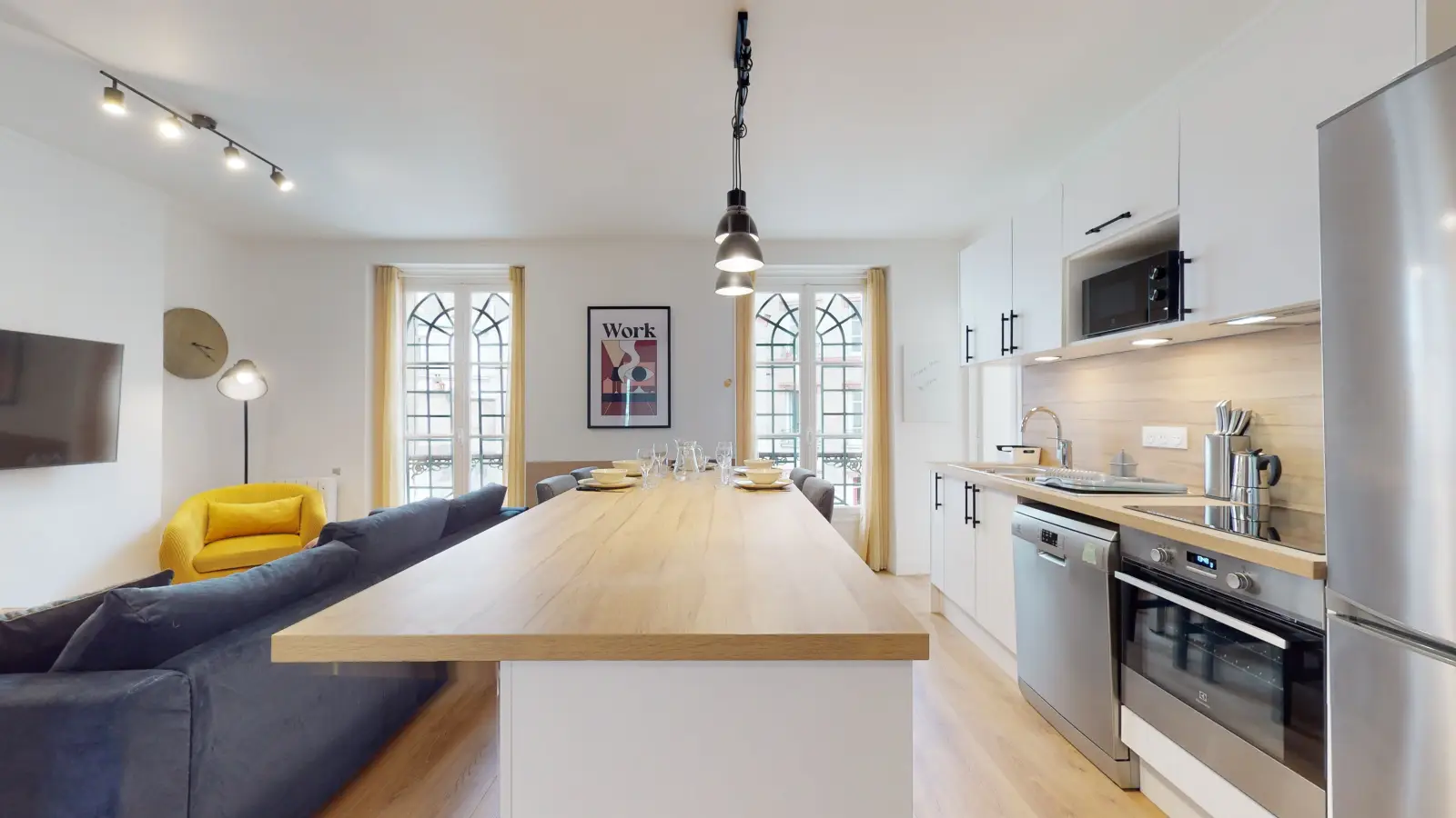 Chambre Avenue de Suffren à Paris