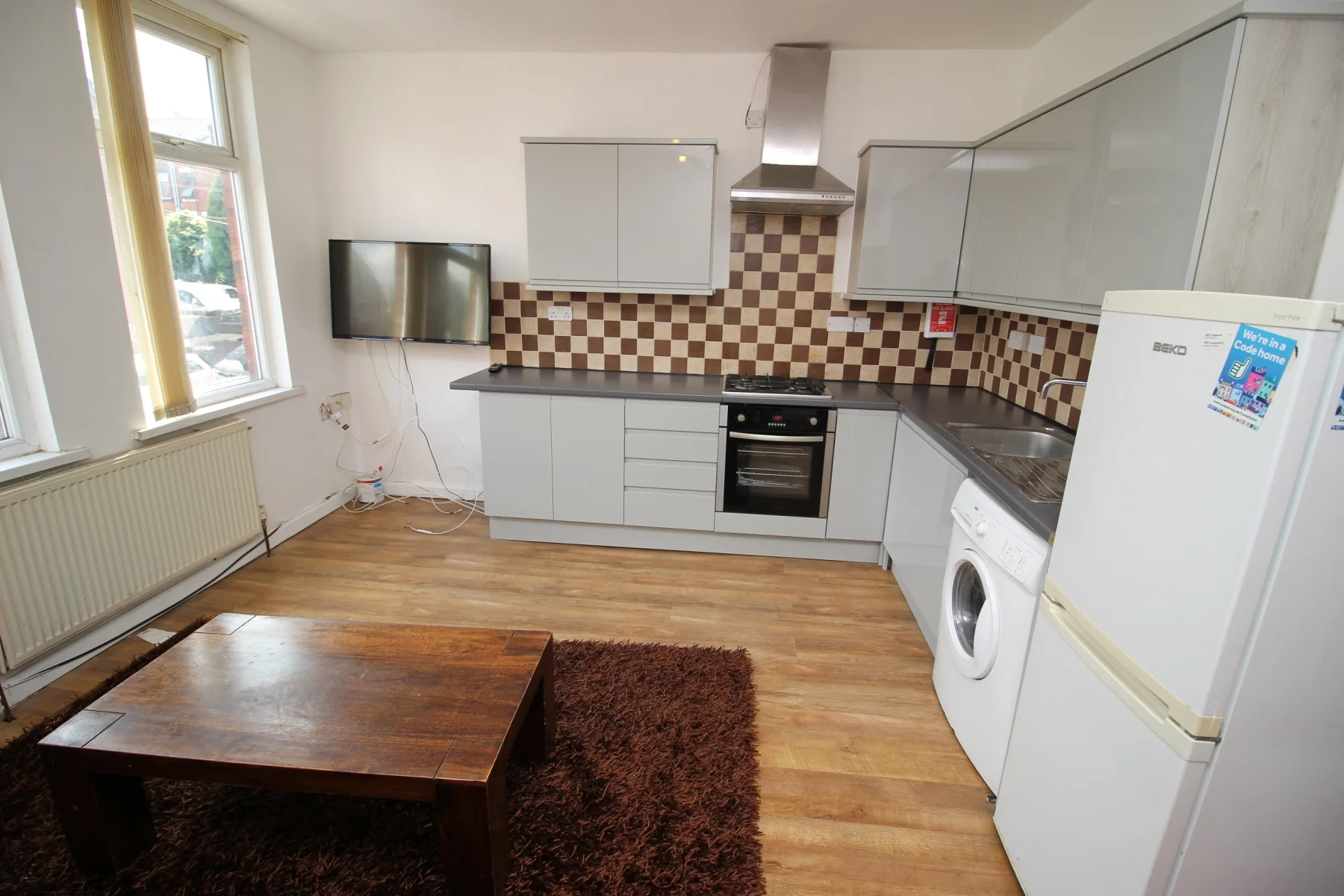 Flat Brudenell Grove in Leeds