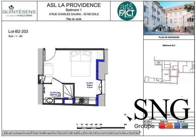 Appartement Rue Charles Sauria à Dole
