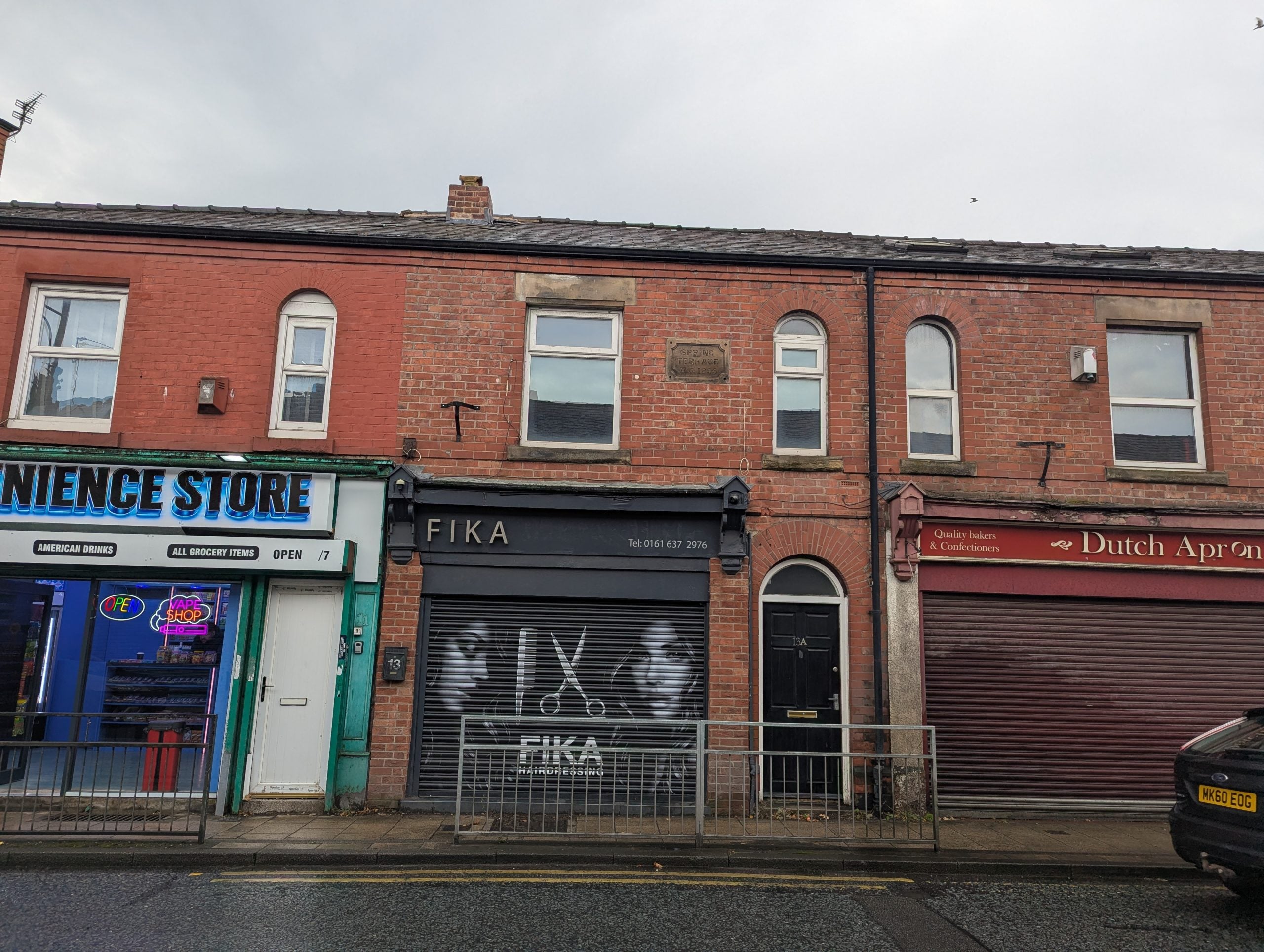 Flat Stockport Road in Marple