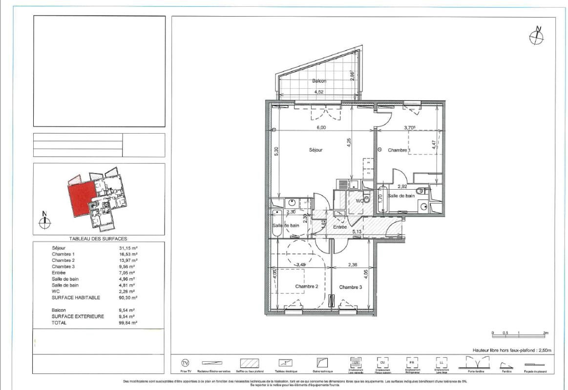 Appartement Rue du Prado à Castelnau-le-Lez