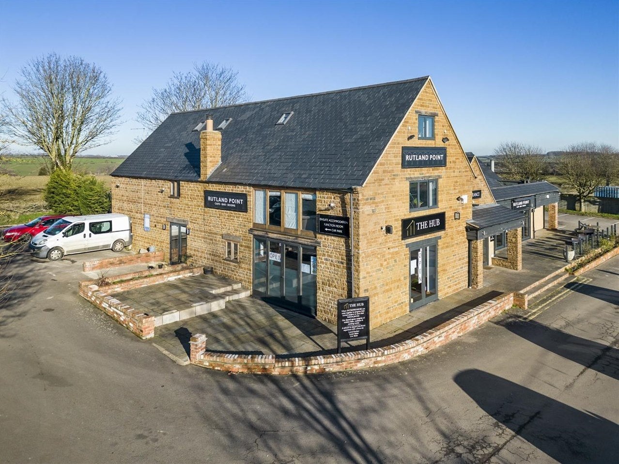 Flat Glaston Road in Morcott