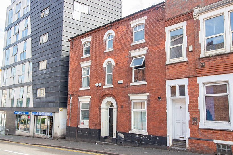 Flat Talbot Street in Nottingham