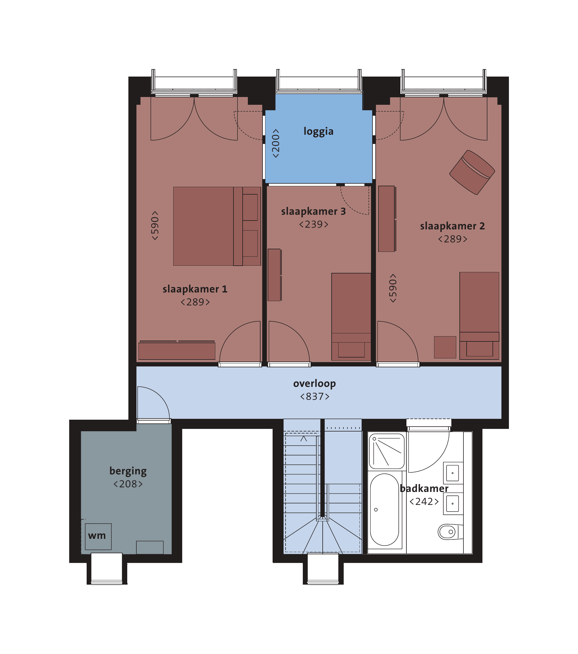 Appartement Boschcour 2