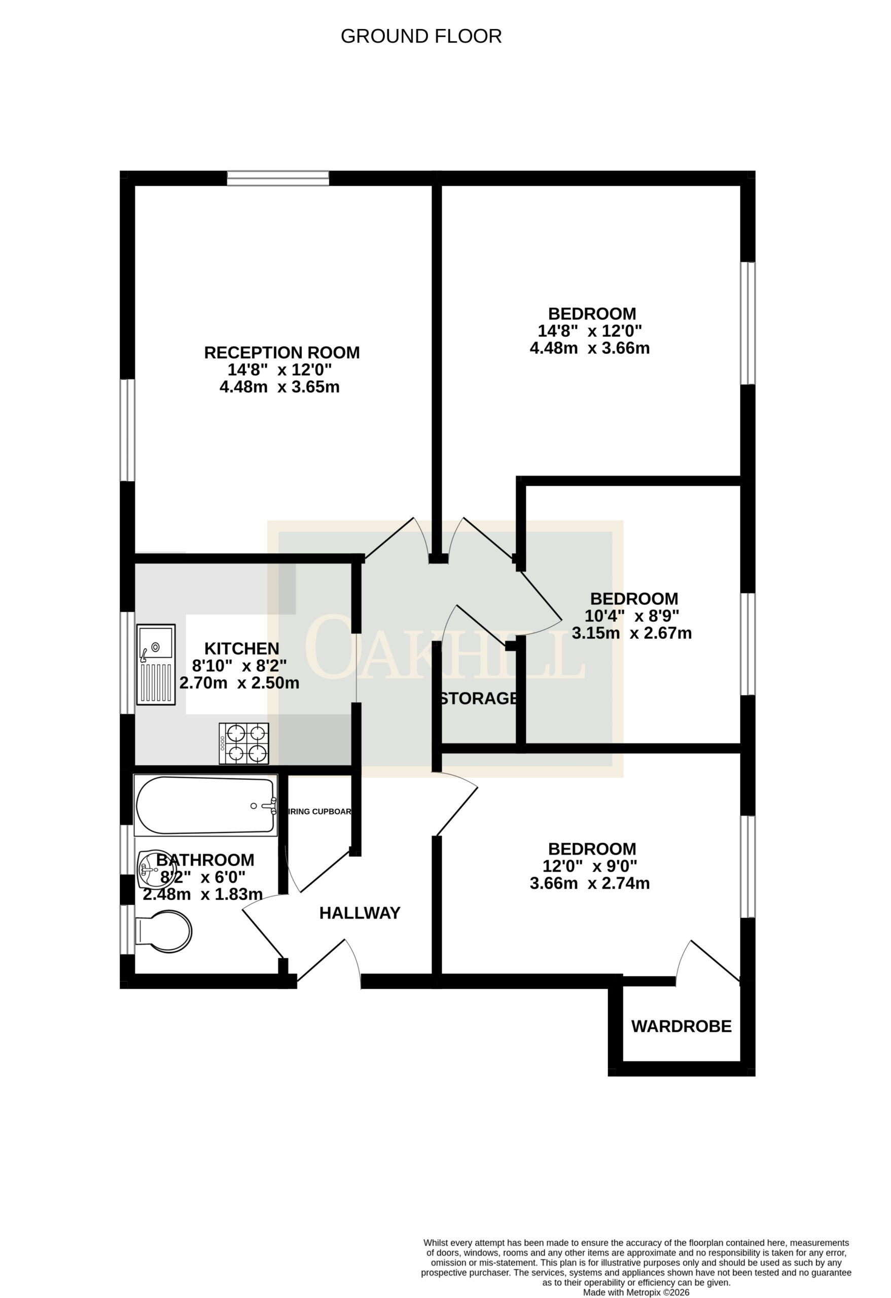 Flat Twickenham Road in Greater London