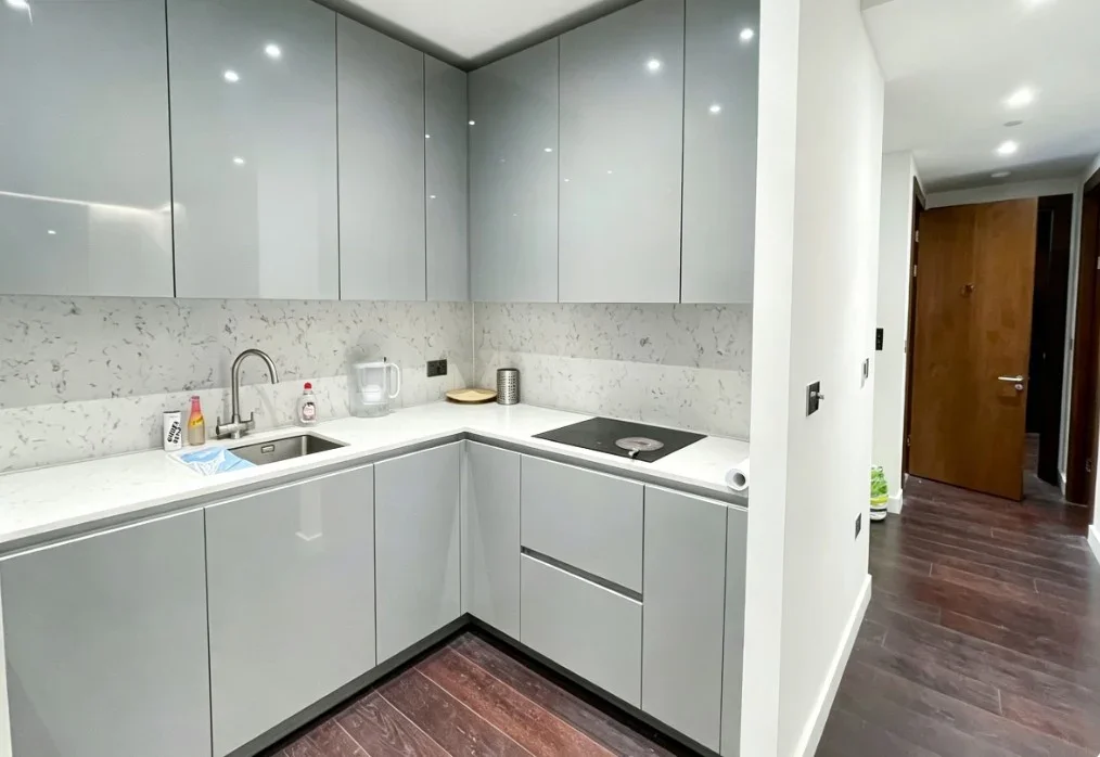 Flat Ponton Road in Greater London