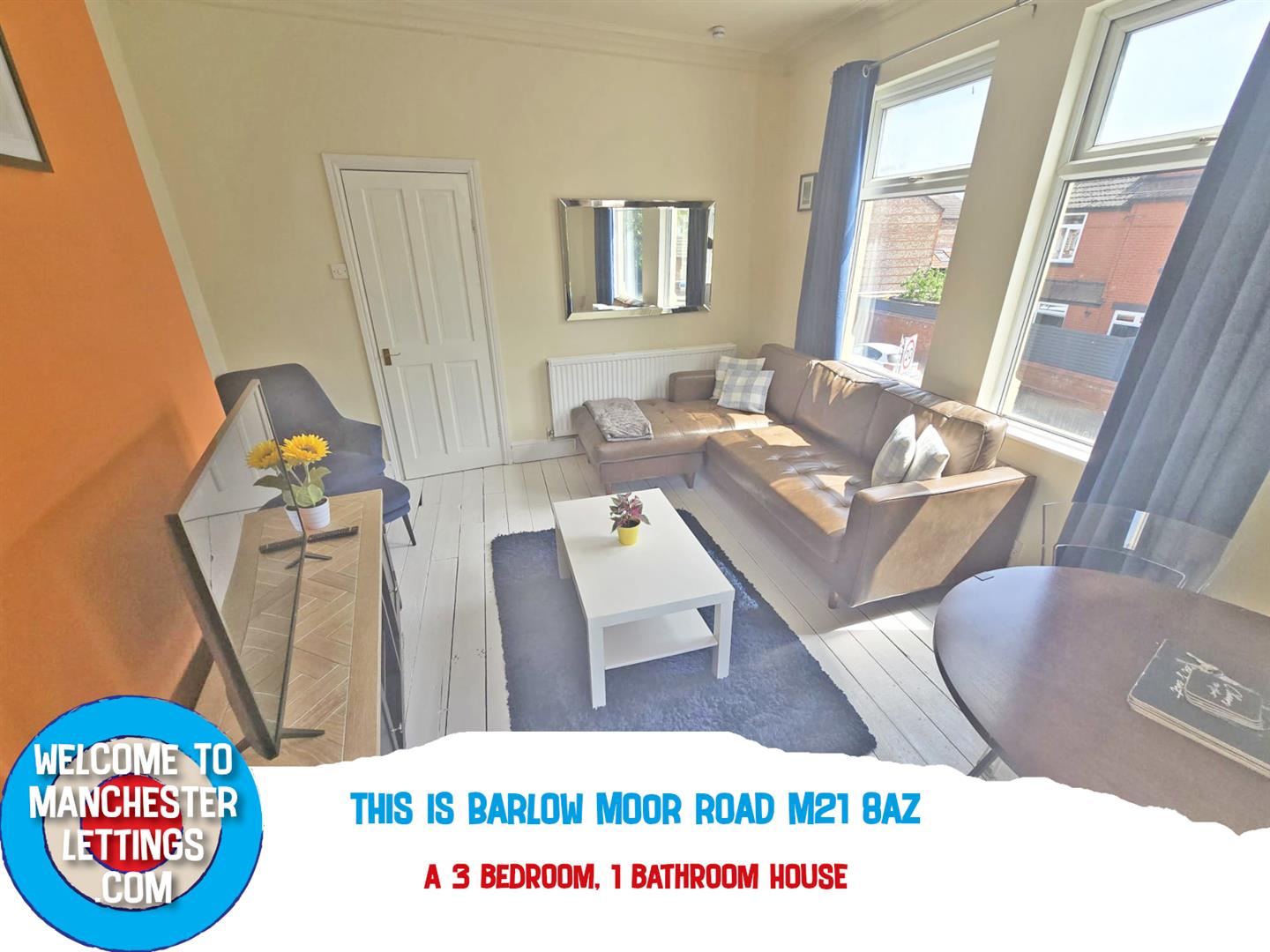 Flat Barlow Moor Road in Manchester
