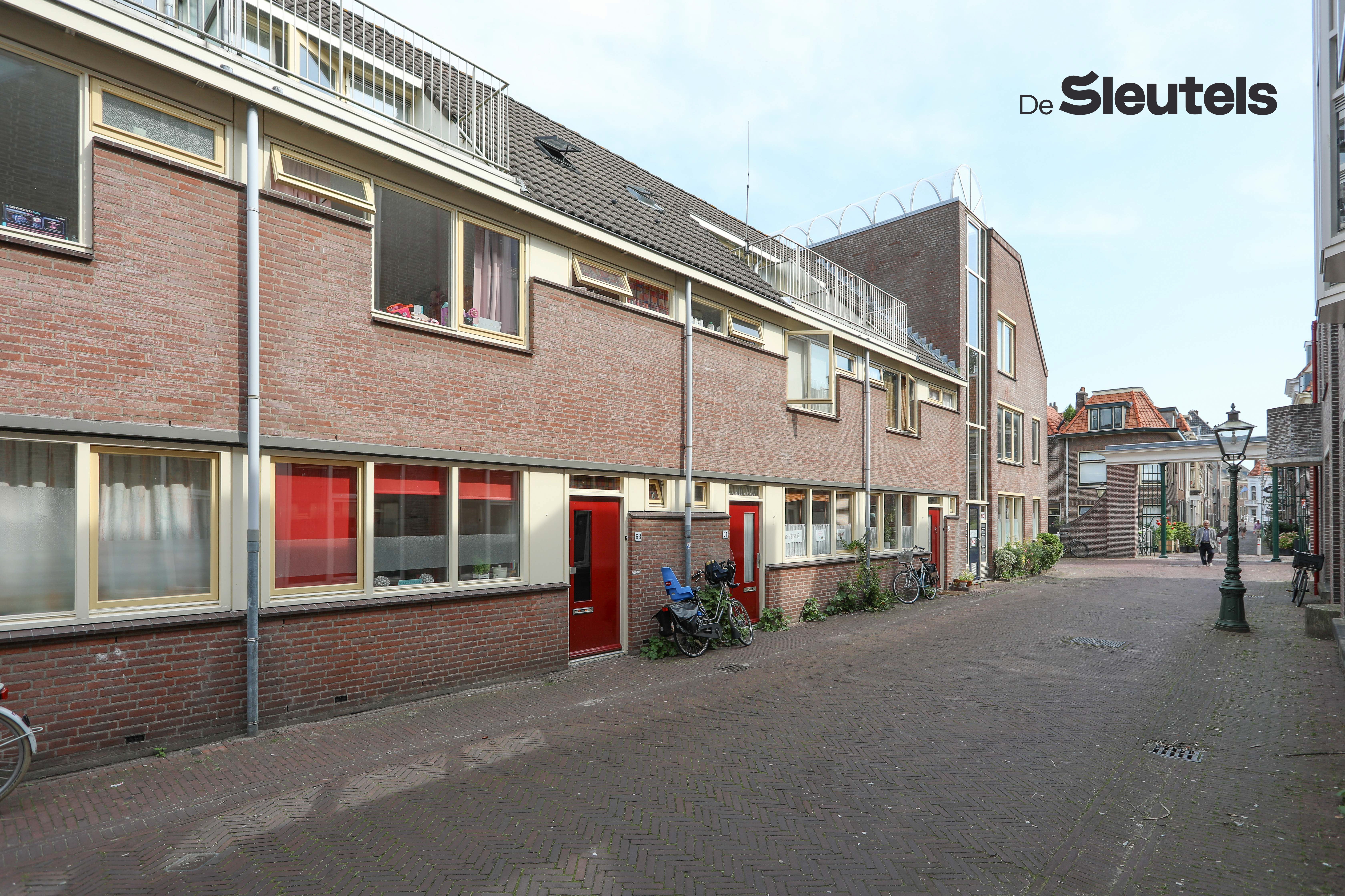 Huis Doelensteeg 63 in Leiden