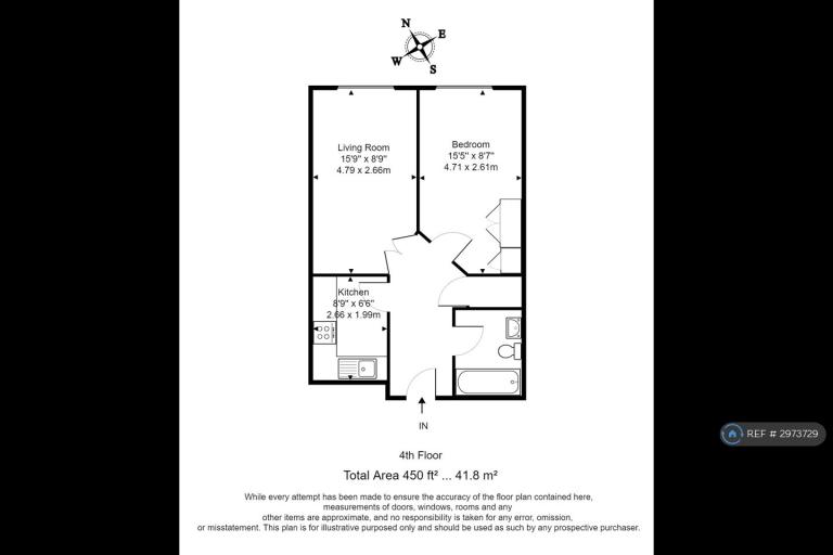 Flat Belvedere Road in Greater London