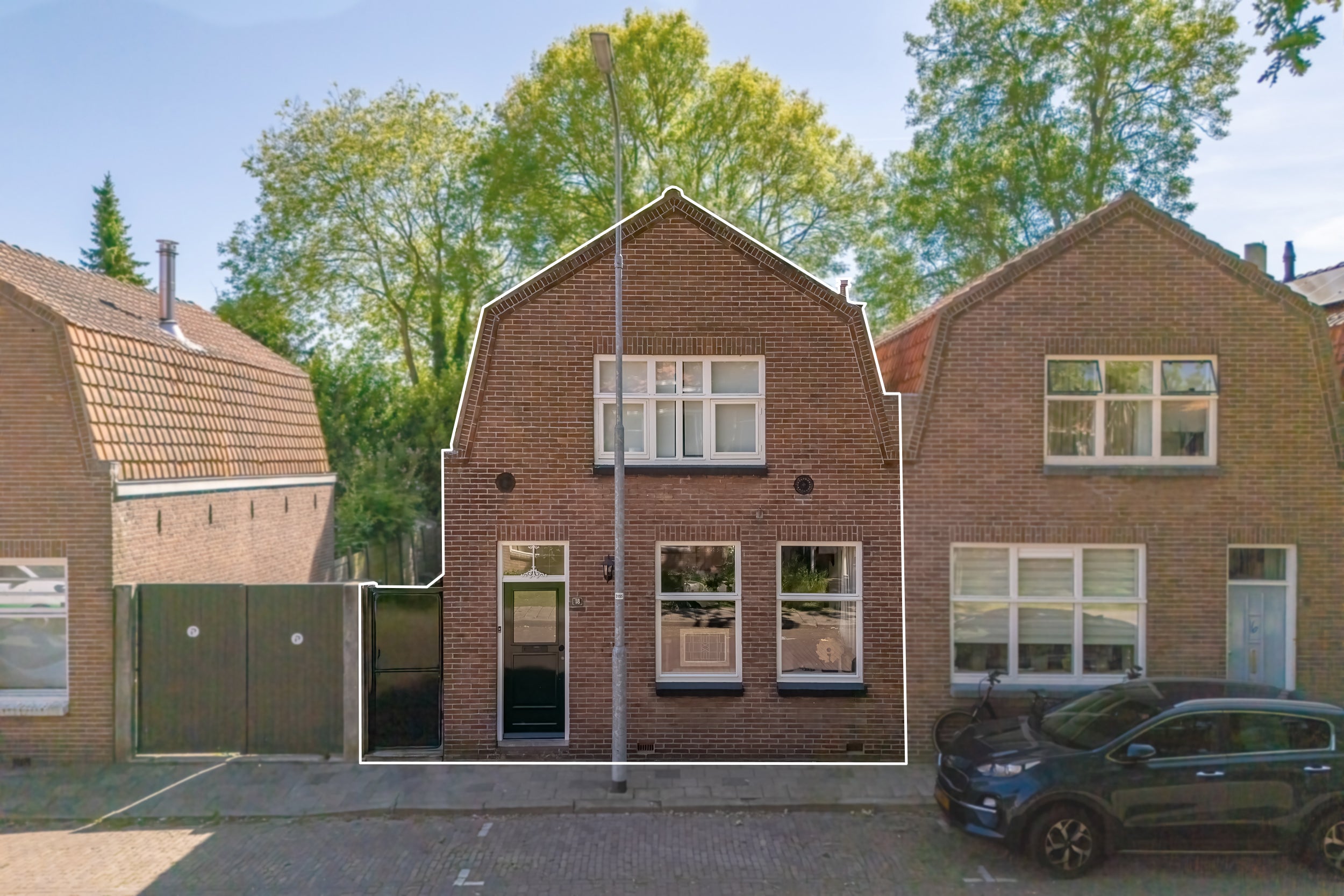 Huis Nieuwe Oostersestraat 18 in Middelburg