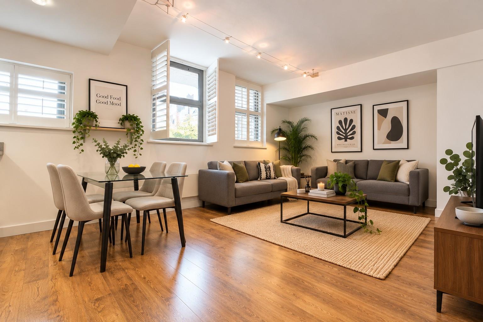 Flat Boleyn Road in Greater London