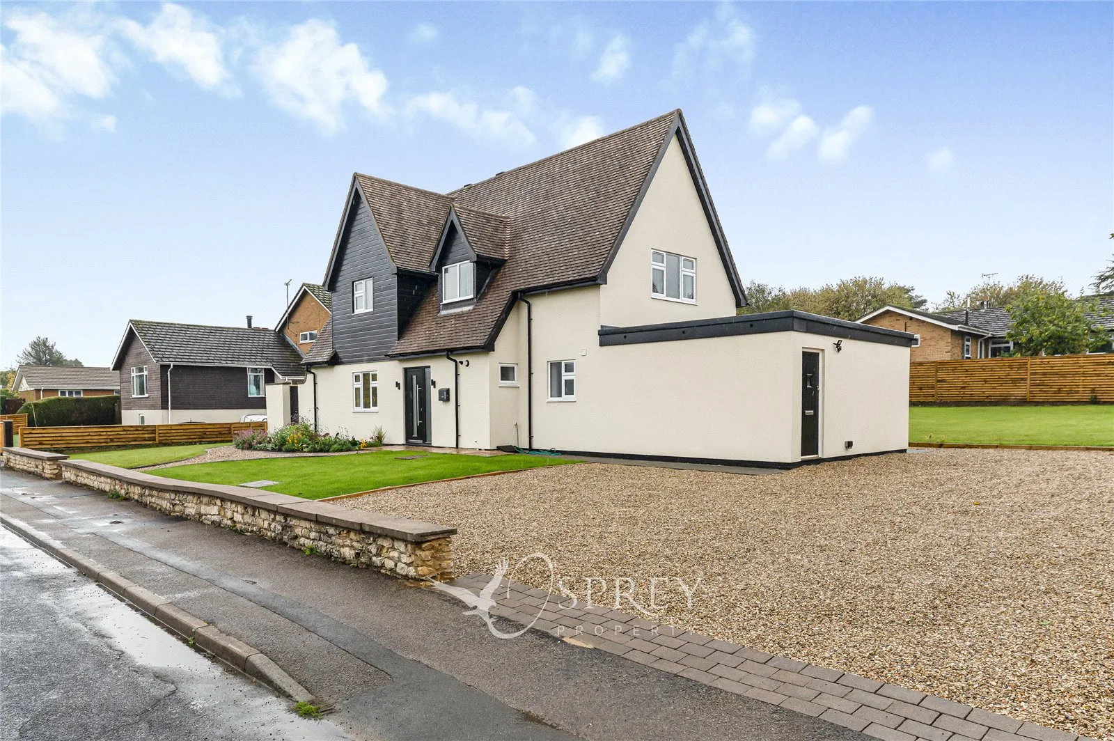 House Lodge Gardens in Oakham