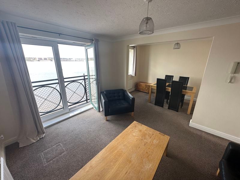 Flat South Ferry Quay in Liverpool