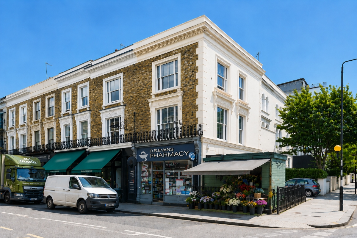 Flat Elgin Crescent in Greater London