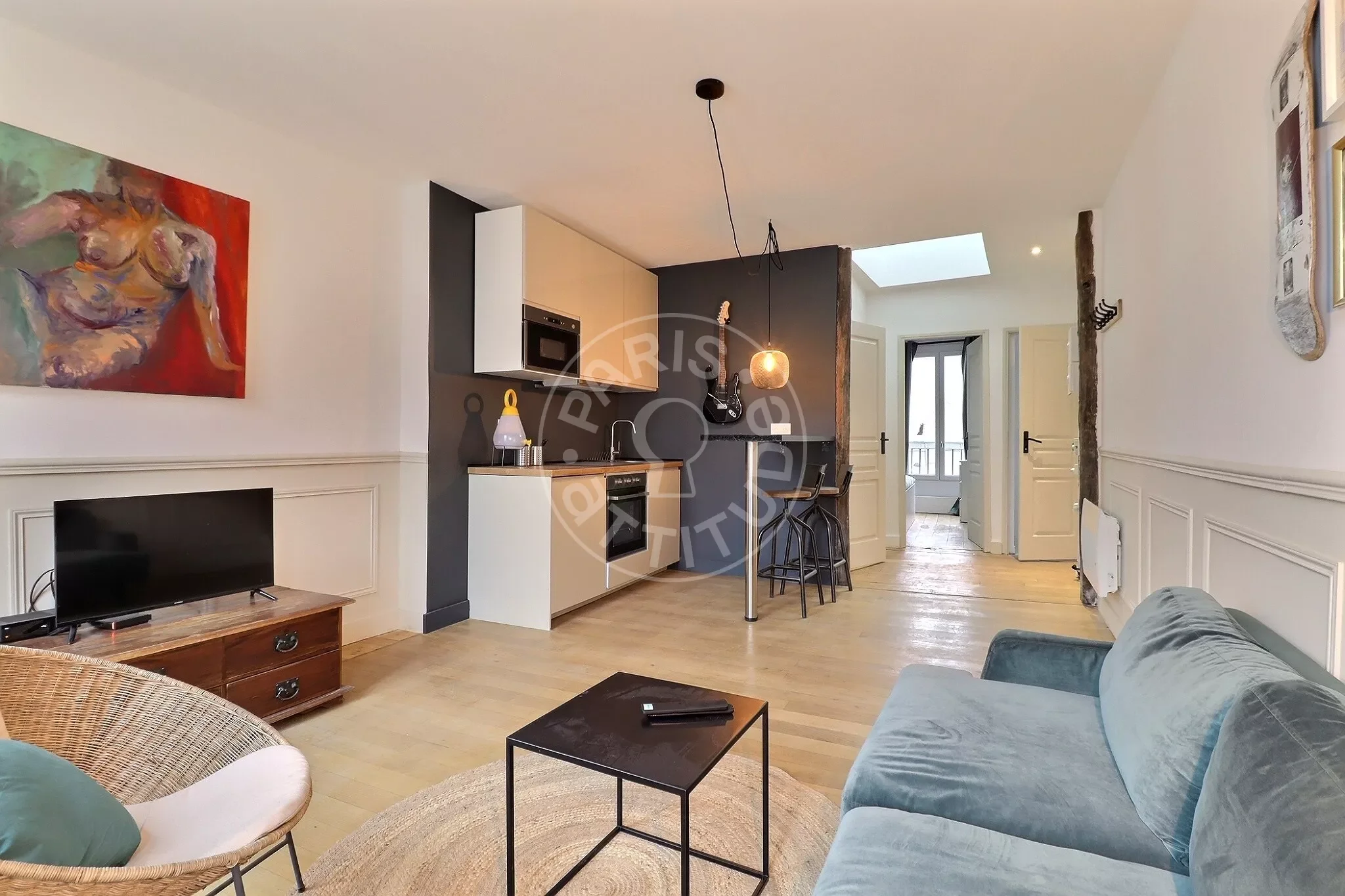 Flat Cité Saint-Martin in Paris
