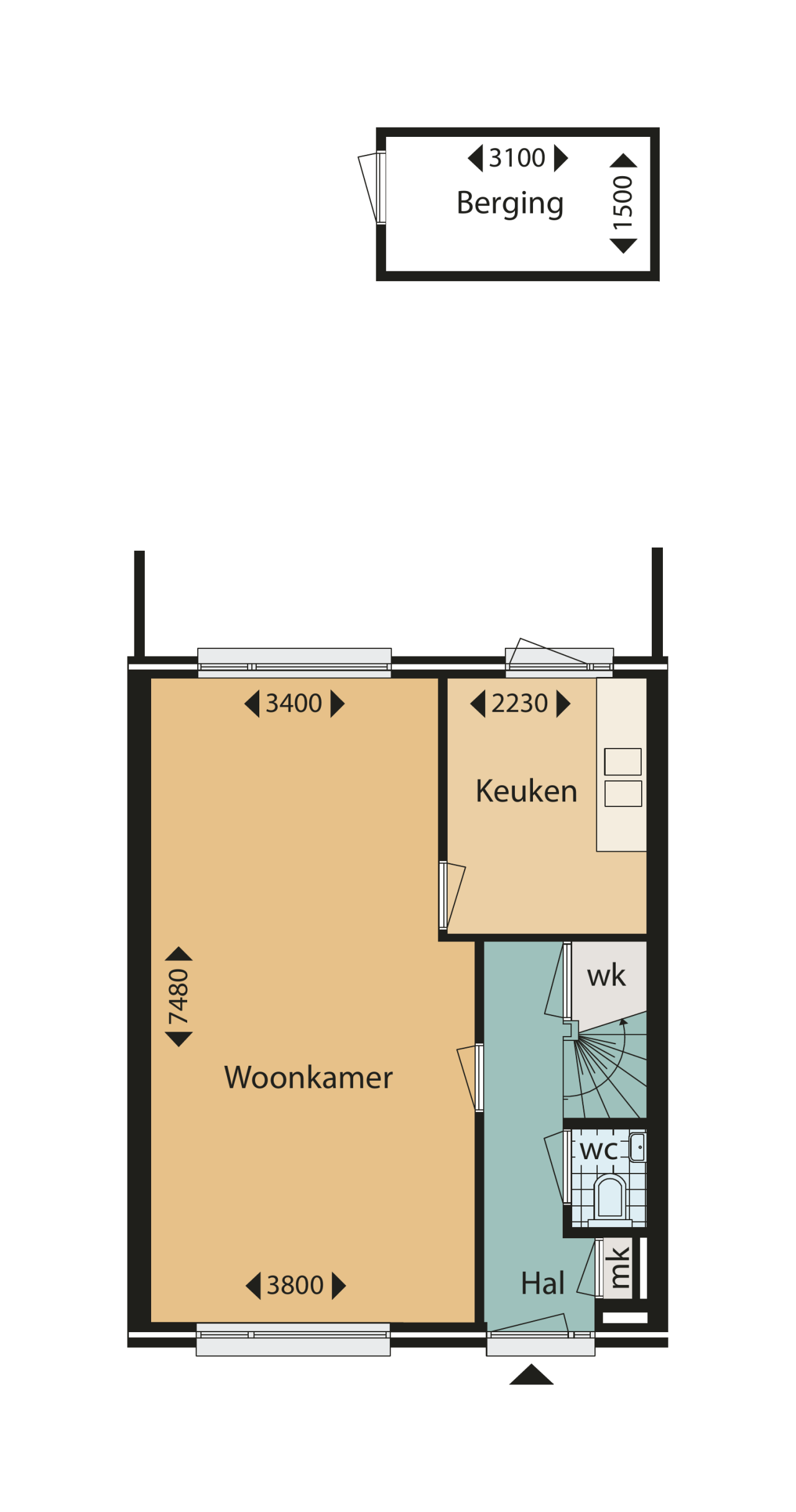 Huis Jan Prinsheem 38 in Hillegom
