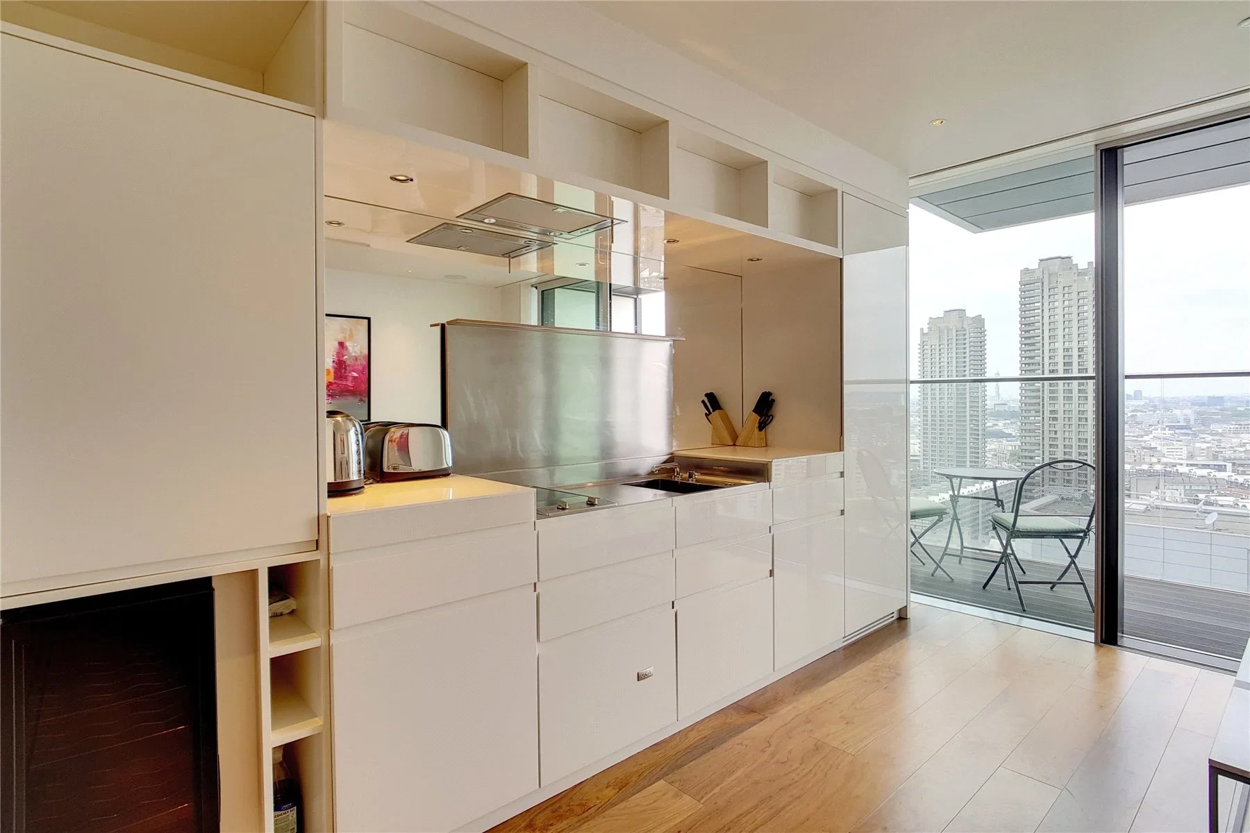 Flat Moor Lane in City of London