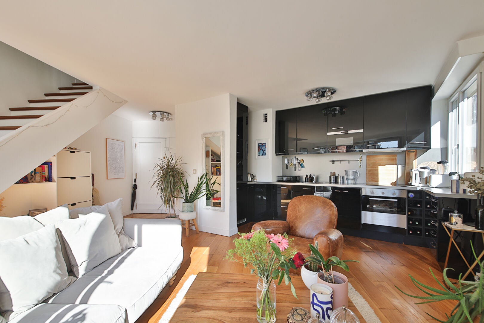 Flat Rue de Boulainvilliers in Paris