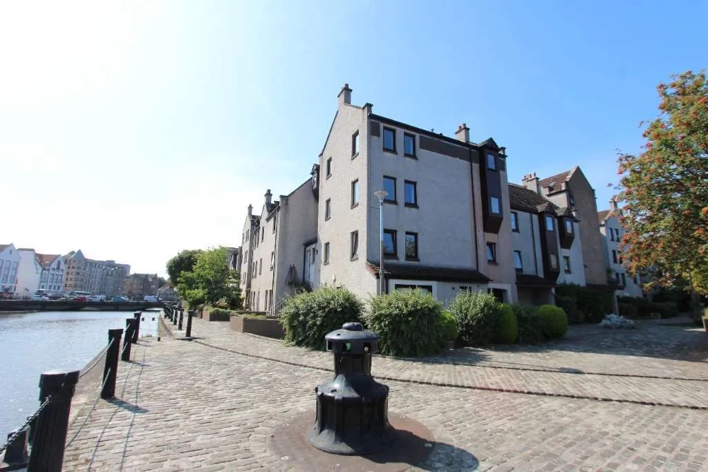 Flat Water of Leith Walkway in City of Edinburgh