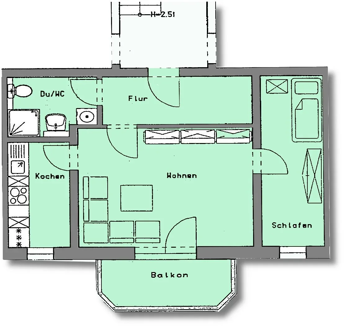 Wohnung Hauptstraße in Plauen
