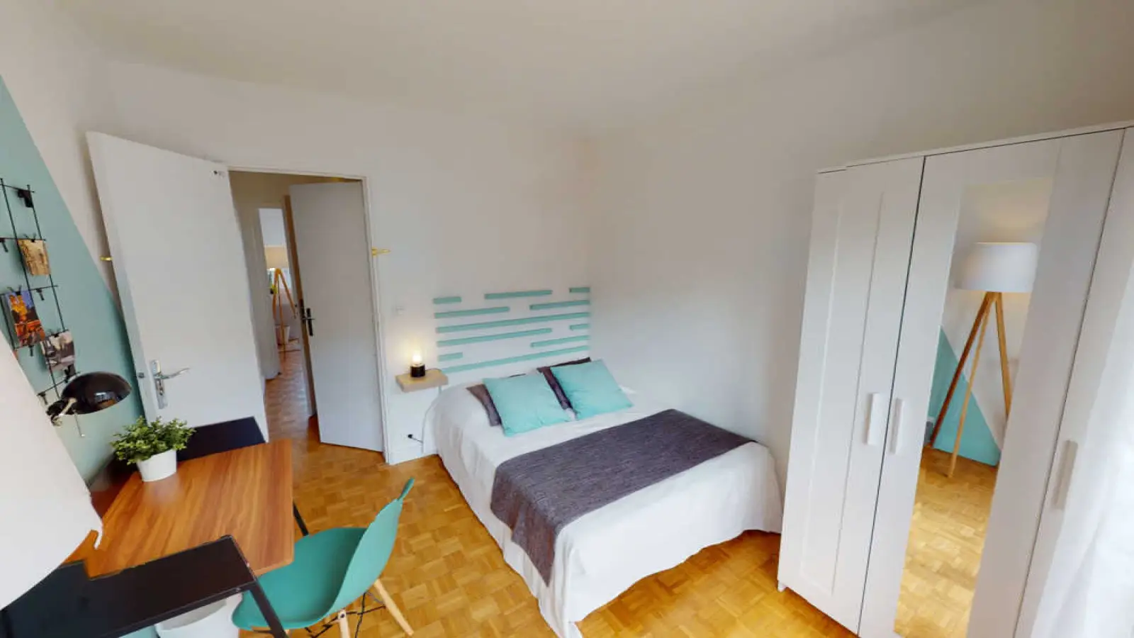 Chambre Rue Marsoulan à Paris