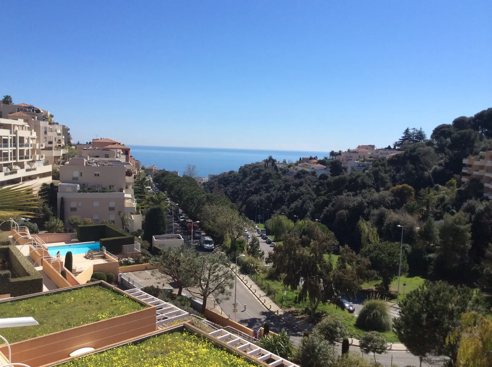 Room Avenue de la Lanterne in Nice