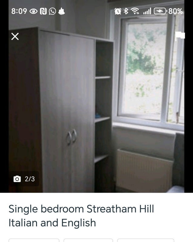 Room Curtis Field Road in Greater London
