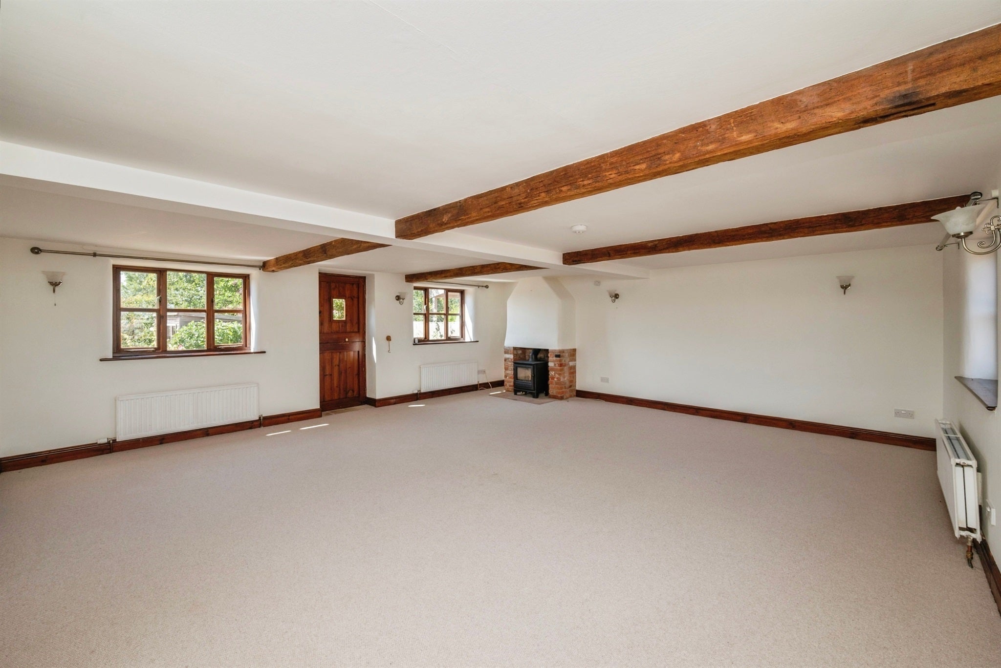 House Wood Lane in Broadland