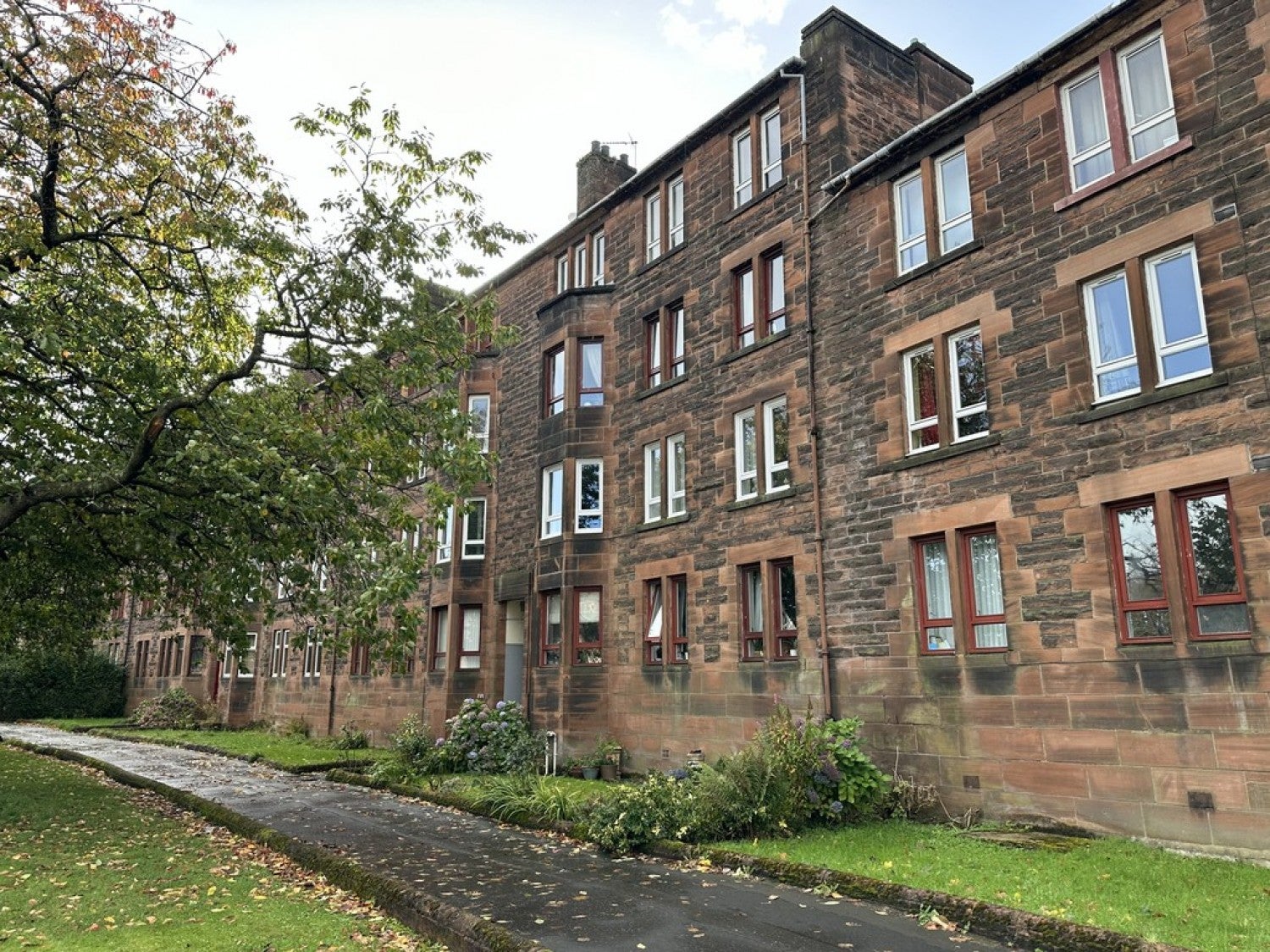 Flat Great Western Road in Glasgow